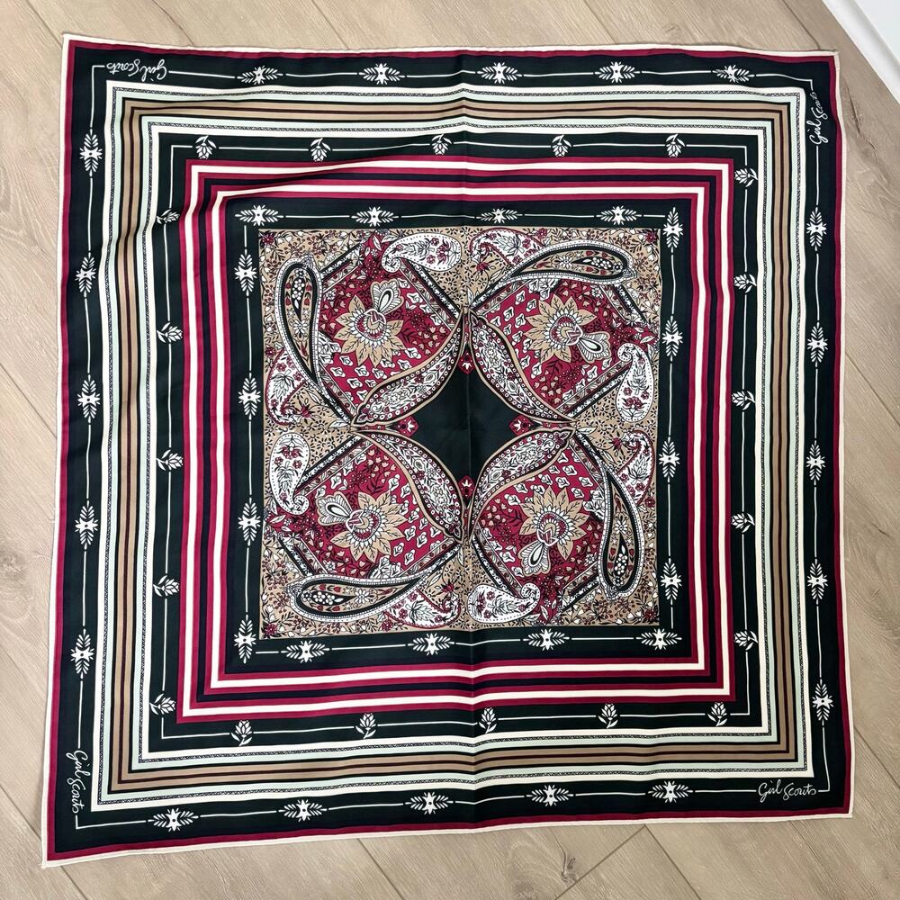 Vintage Girl Scouts Scarf